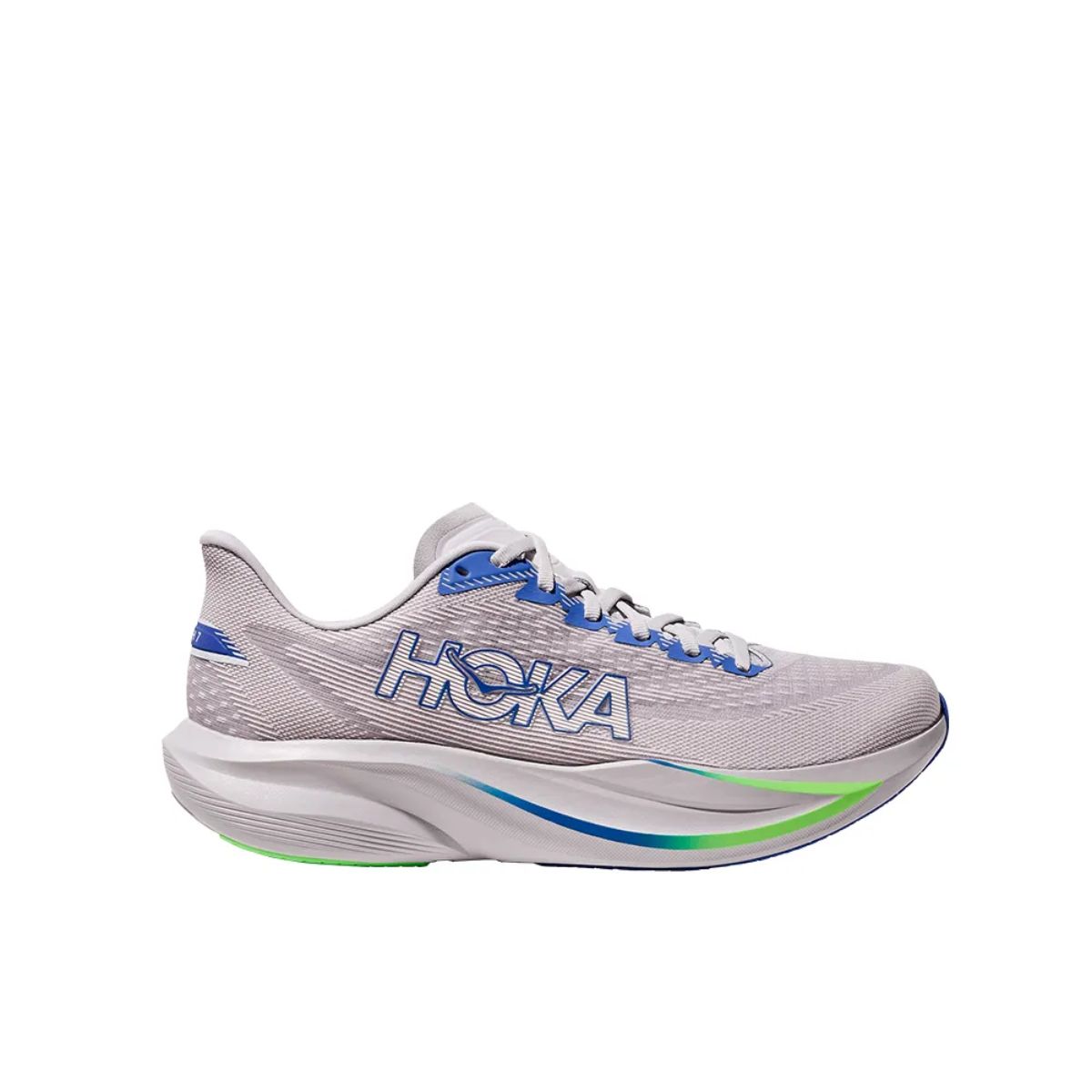 Hoka Mach 7 &Quot;Ash Grey Cobalt Blue&Quot;
