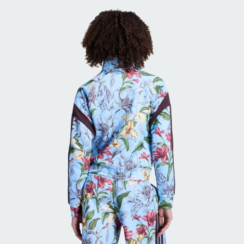 Jaqueta Adidas X Farm Rio House Of Tiro Azul