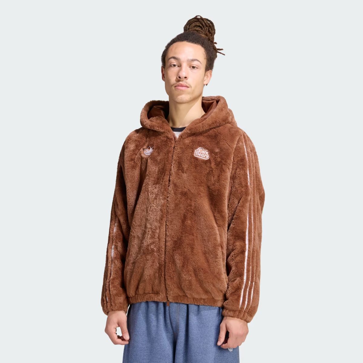 Jaqueta Adidas X Ursinhos Carinhosos Preloved Brown Unissex