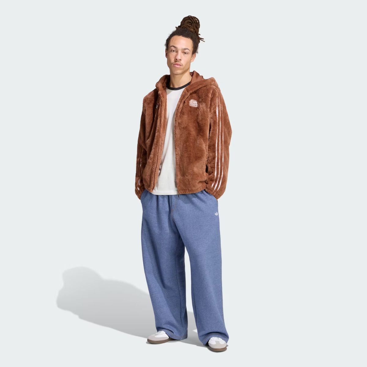 Jaqueta Adidas X Ursinhos Carinhosos Preloved Brown Unissex