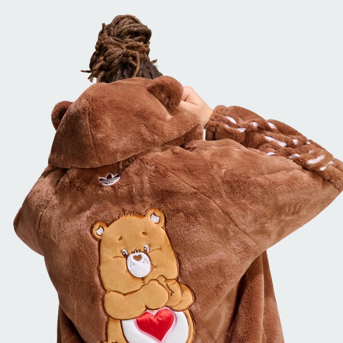 Jaqueta Adidas X Ursinhos Carinhosos Preloved Brown Unissex