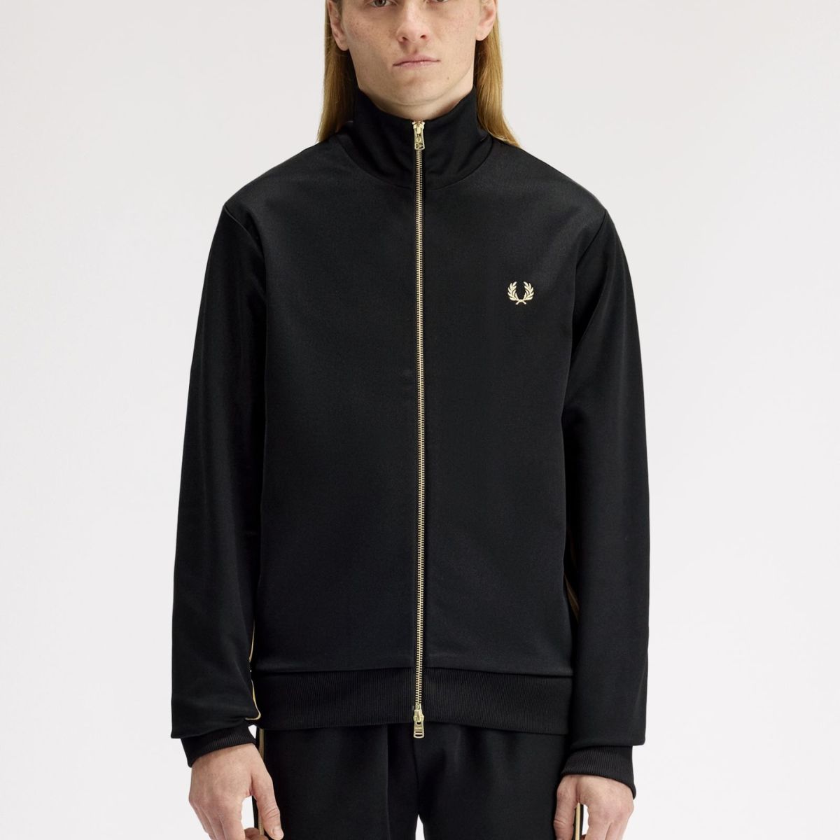 Jaqueta Fred Perry Stripe Tape Track