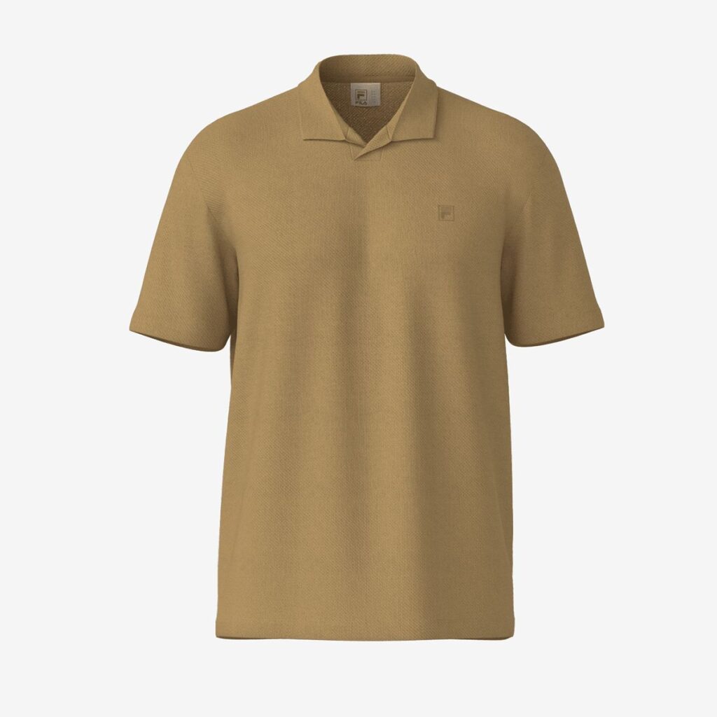 Polo Fila Comfort Knit Marrom