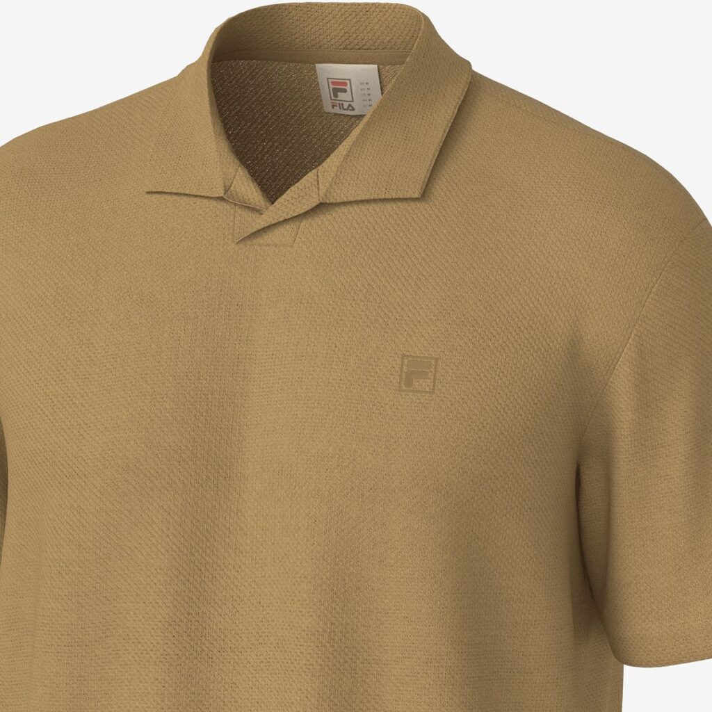 Polo Fila Comfort Knit Marrom