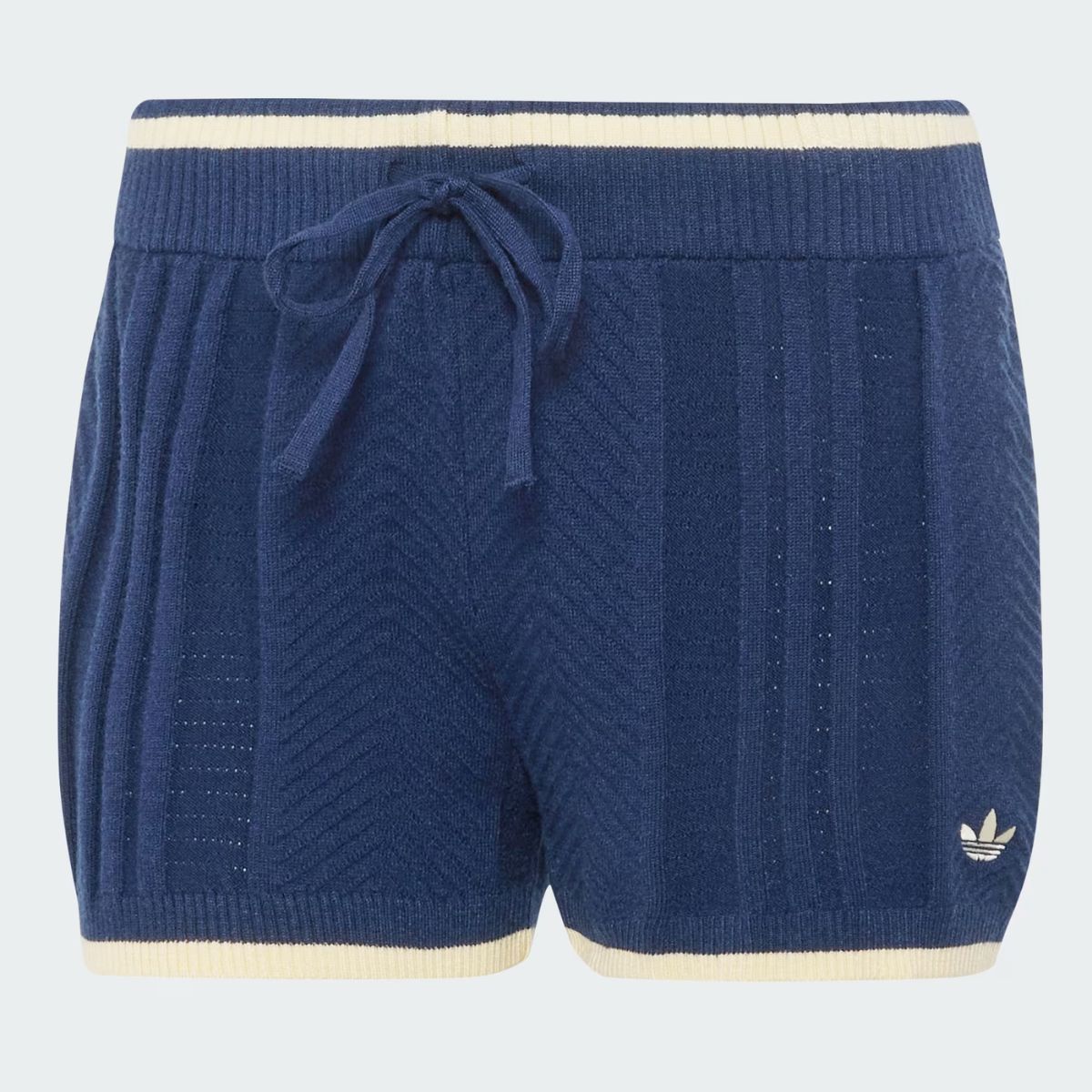 Shorts Adidas Cable Knit Azul