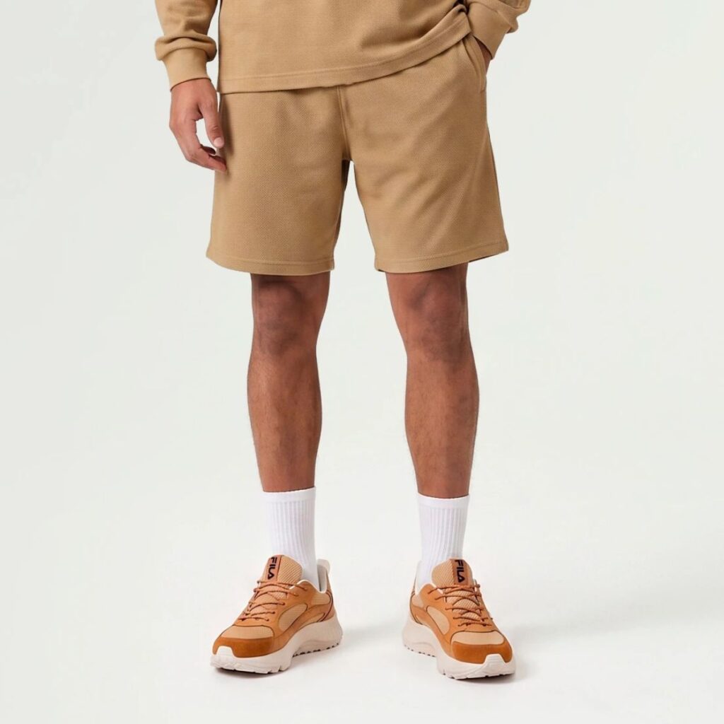 Shorts Fila Comfort Knit Marrom