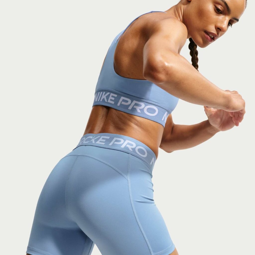 Shorts Nike Pro 365 Feminino Azul