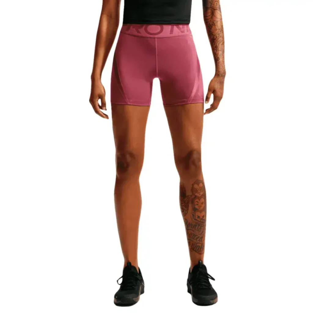 Shorts Nike Pro Sculpt feminino Bordô