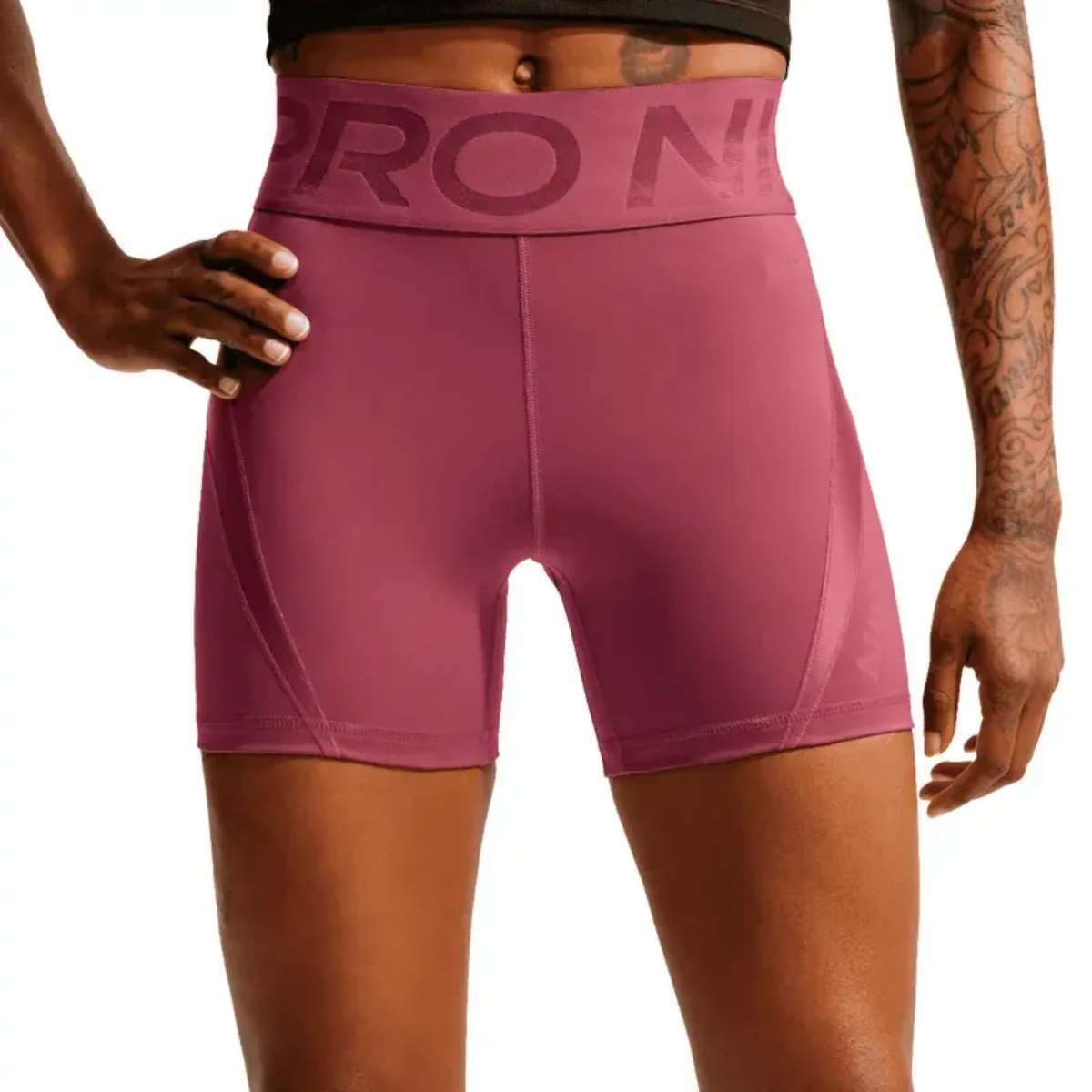 Shorts Nike Pro Sculpt Feminino Bordô