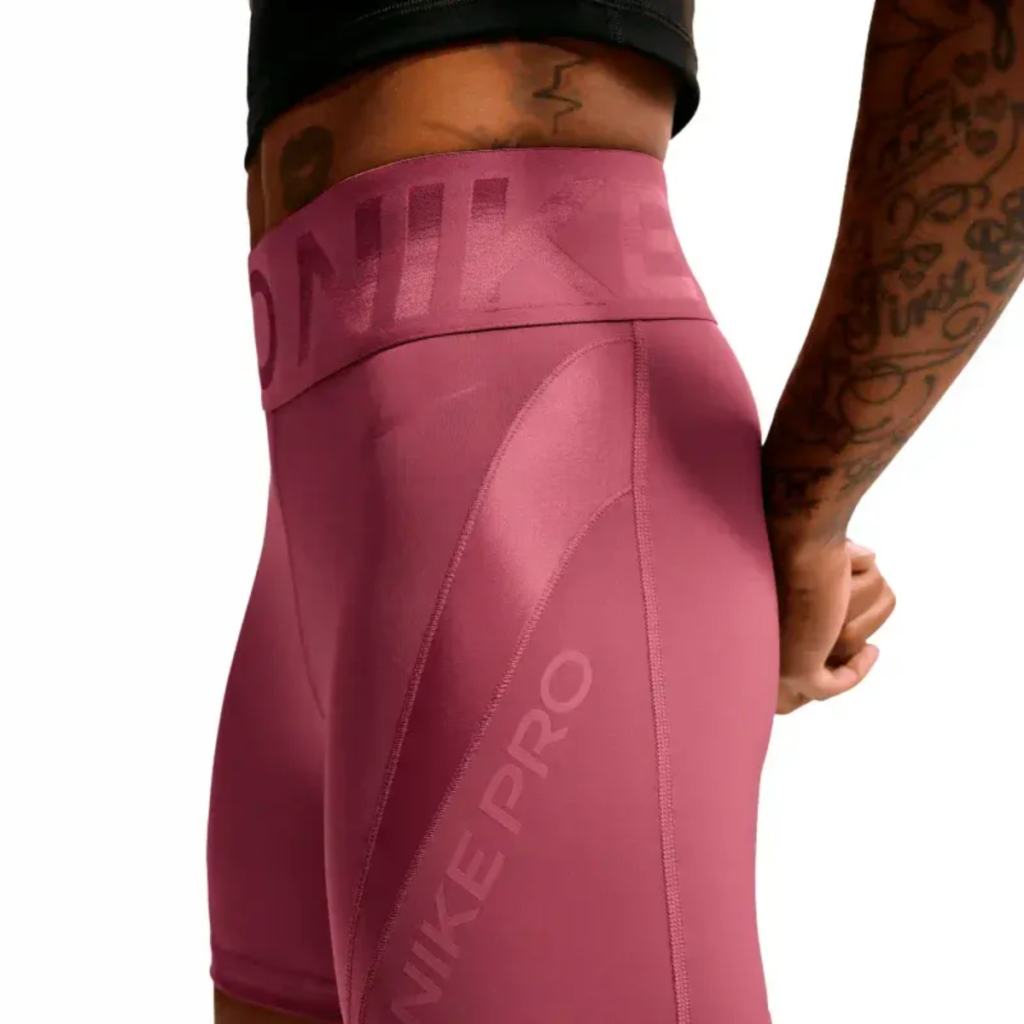 Shorts Nike Pro Sculpt feminino Bordô