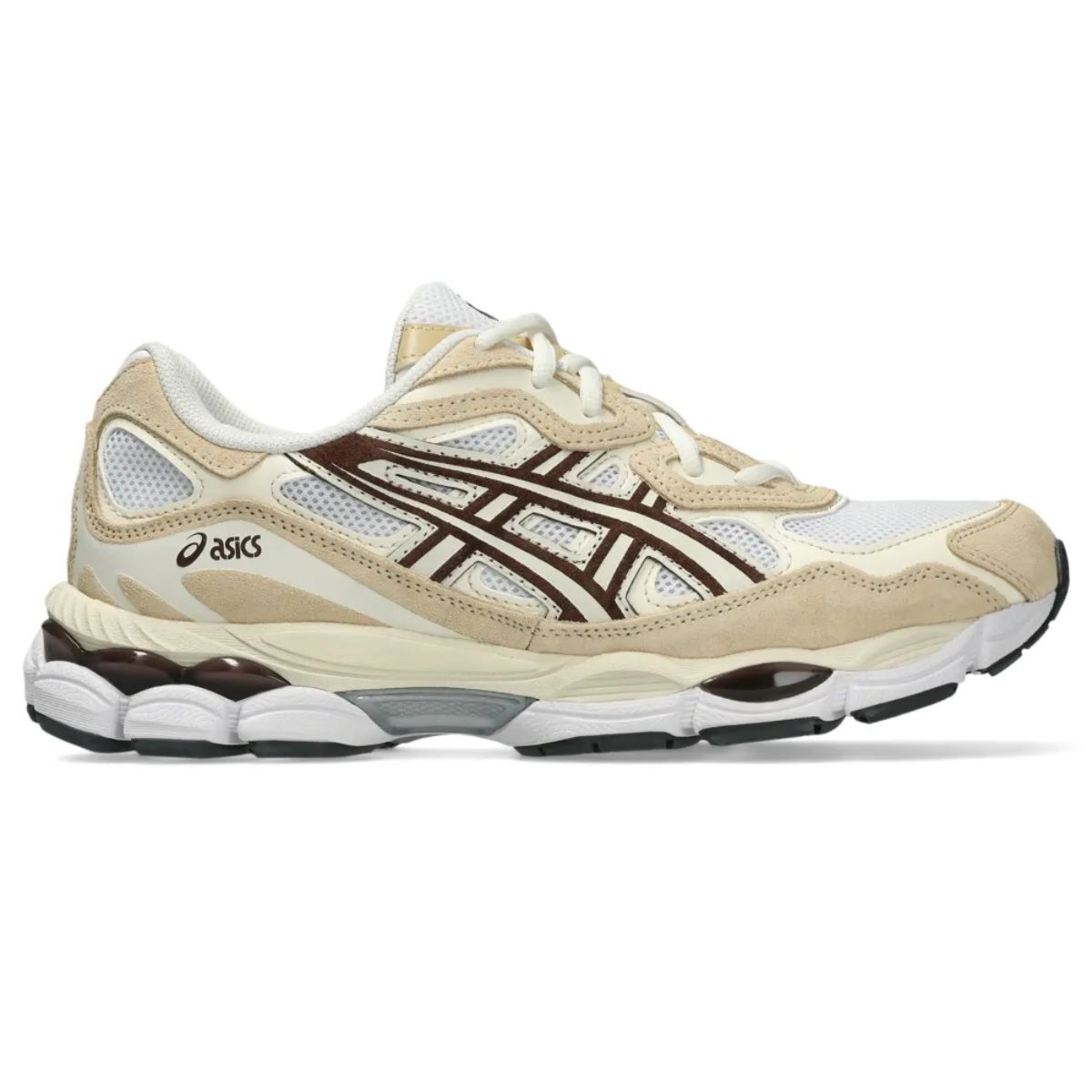 Tênis Asics Gel-Nyc &Quot;White Brown&Quot;