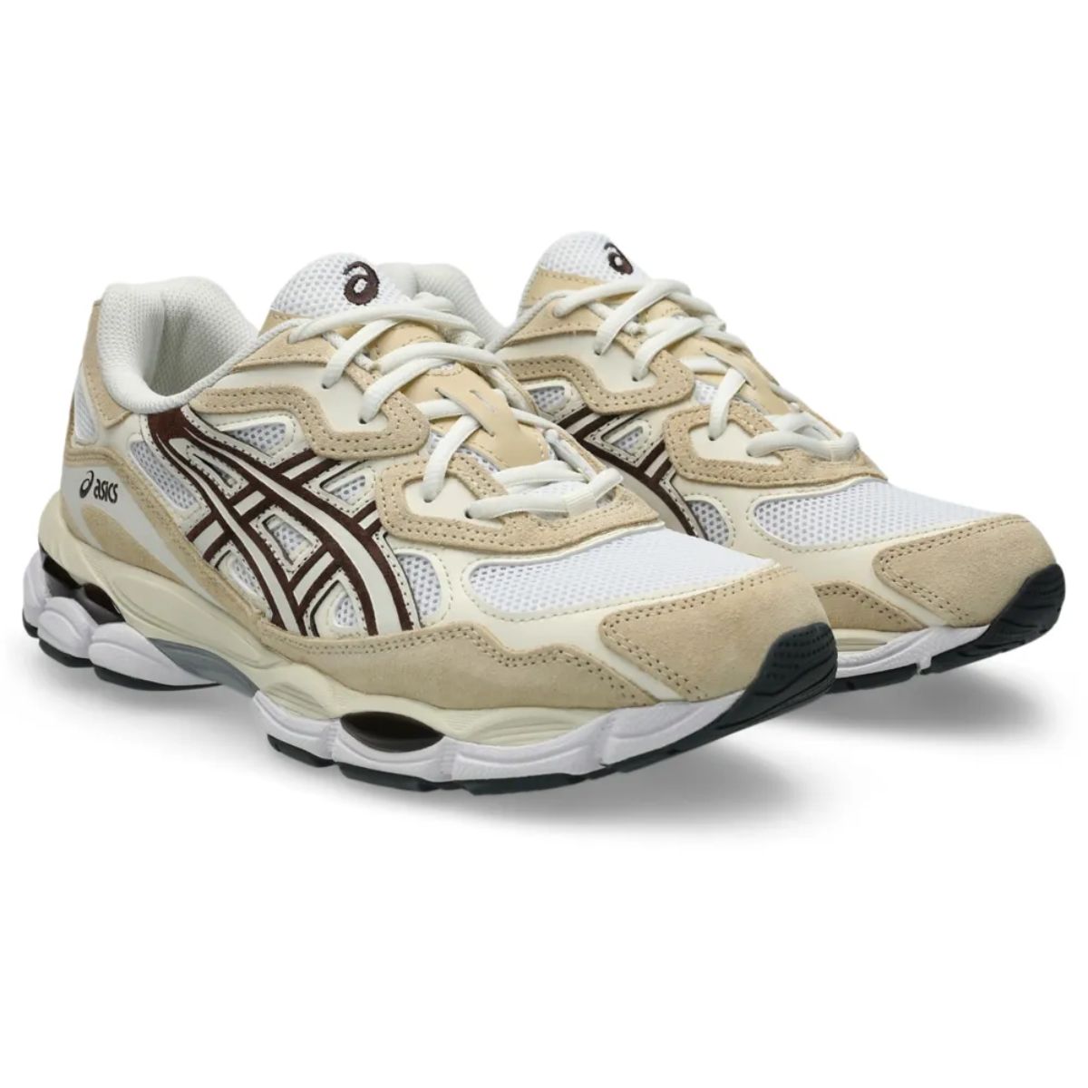 Tênis Asics Gel-Nyc &Quot;White Brown&Quot;