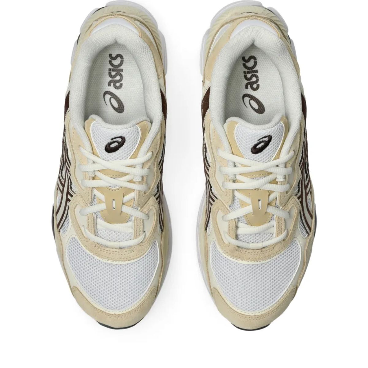 Tênis Asics Gel-Nyc &Quot;White Brown&Quot;
