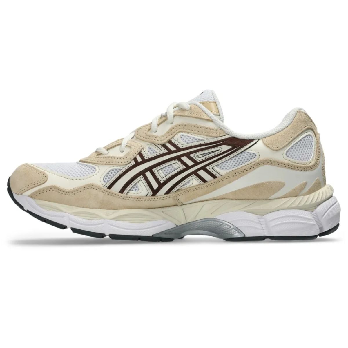 Tênis Asics Gel-Nyc &Quot;White Brown&Quot;