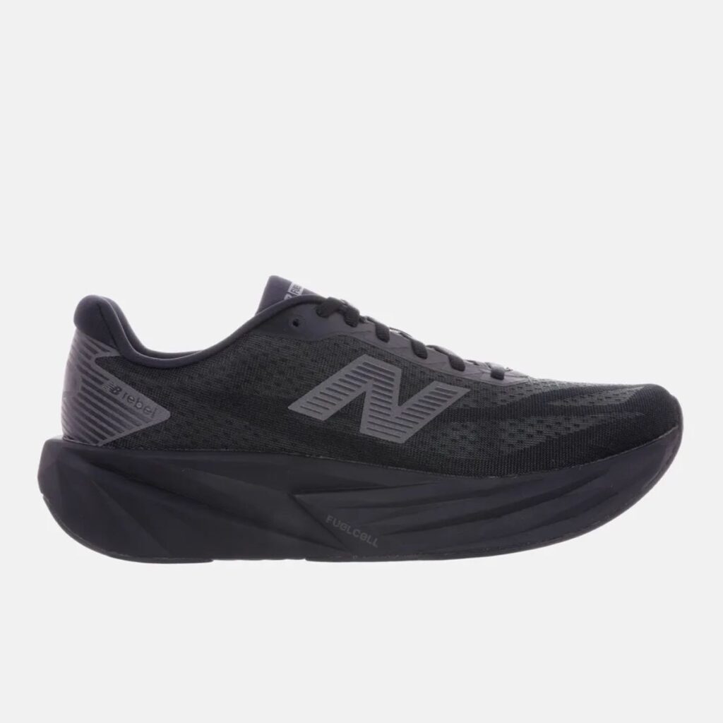 Tênis New Balance FuelCell Rebel v5 Masculino Preto Castlerock