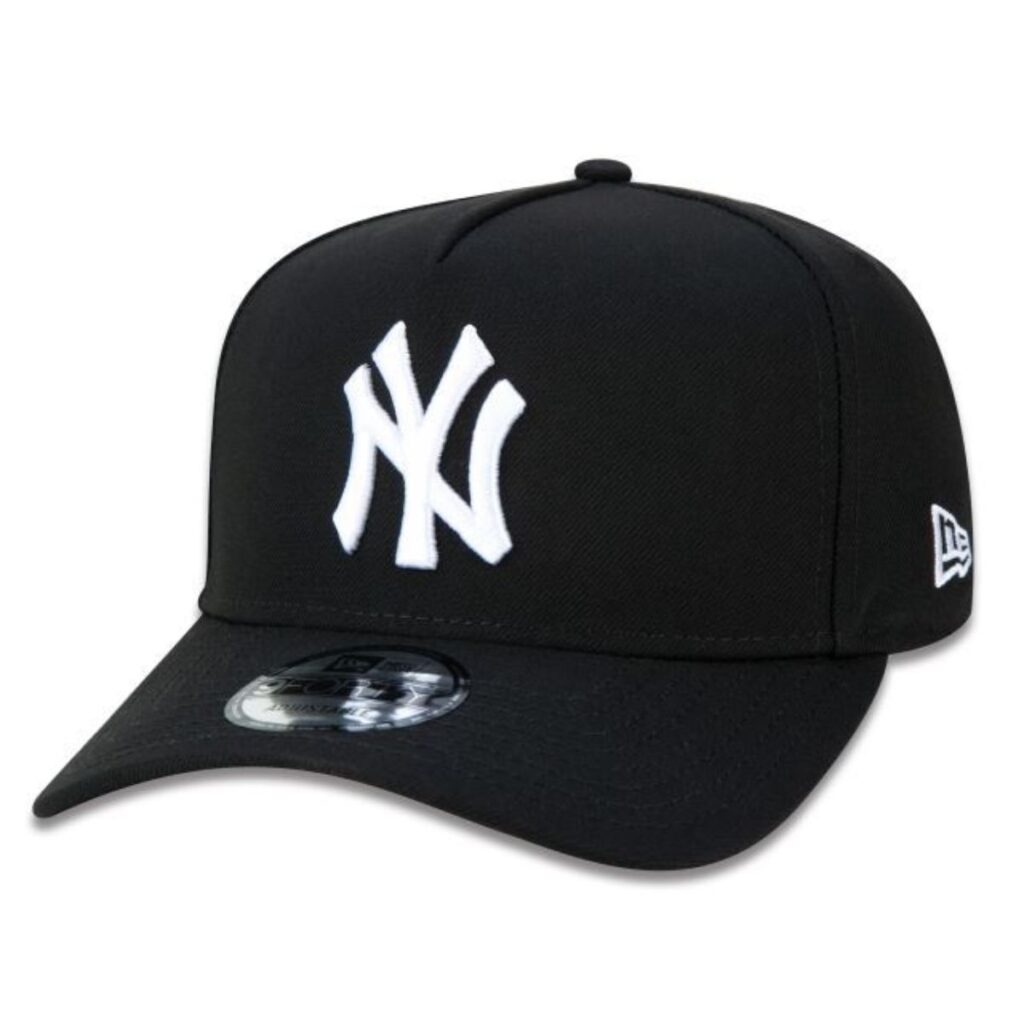 Boné New Era 9FORTY A-Frame Snapback Aba Curva MLB New York Yankees