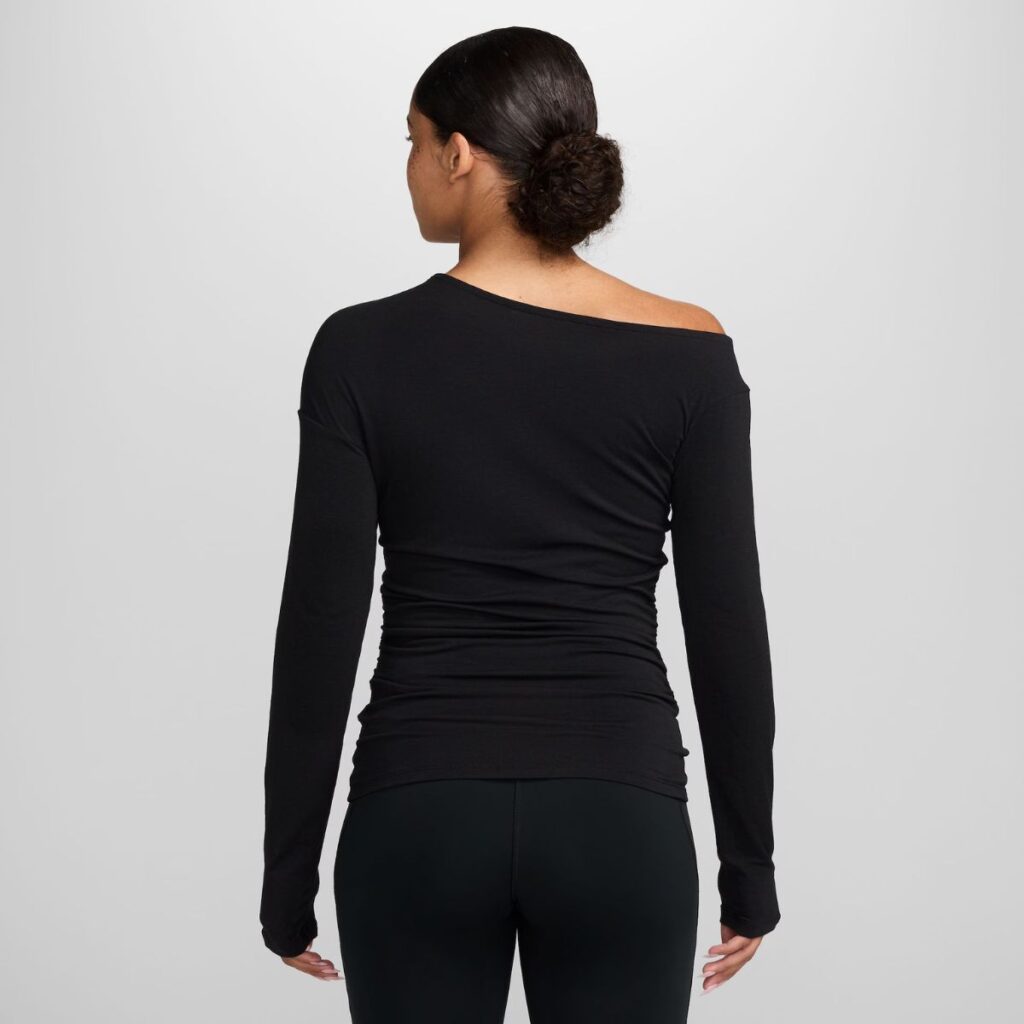 Camiseta Dri-FIT Manga Longa Nike One Relaxed Feminina