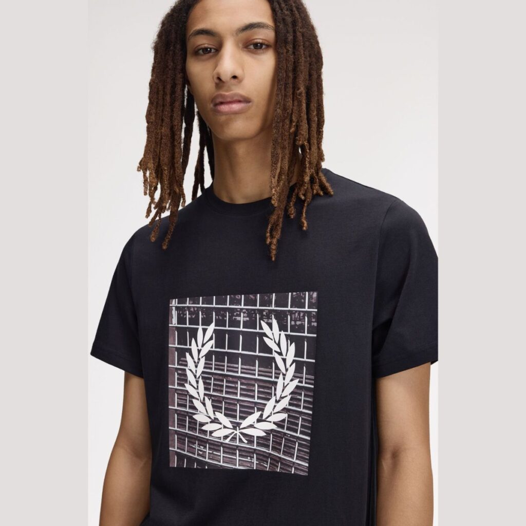 Camiseta Fred Perry Laurel Wreath Graphic