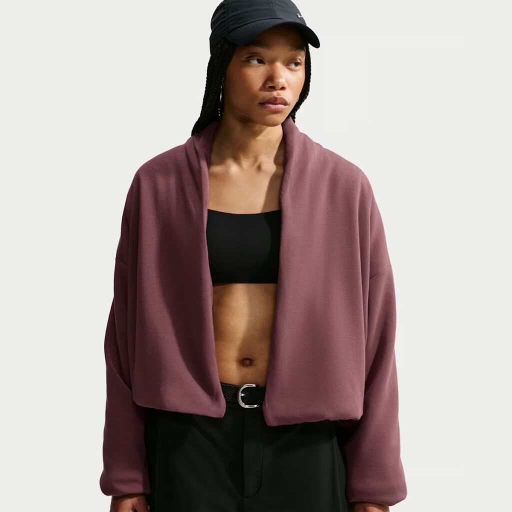 Jaqueta Nike 24.7 ImpossiblySoft Plush Women's Therma-FIT Shawl