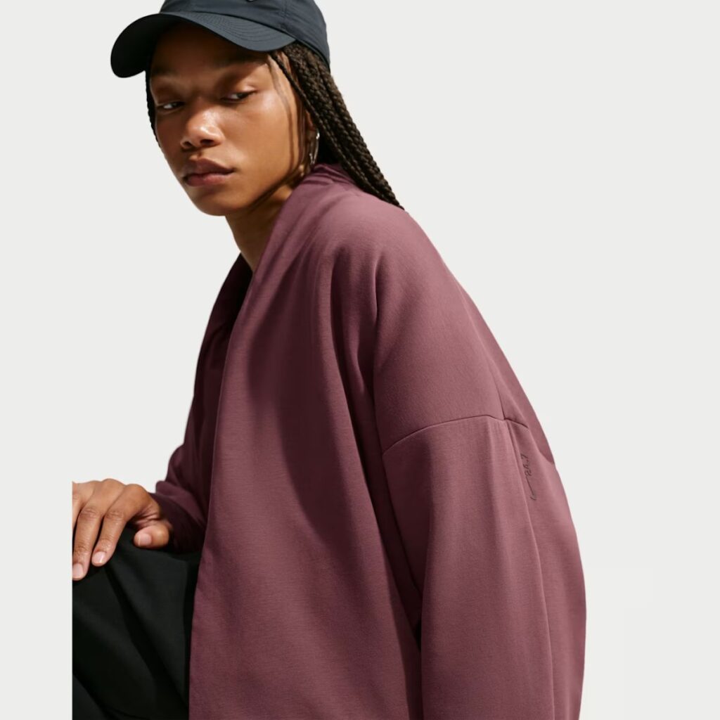 Jaqueta Nike 24.7 ImpossiblySoft Plush Women's Therma-FIT Shawl