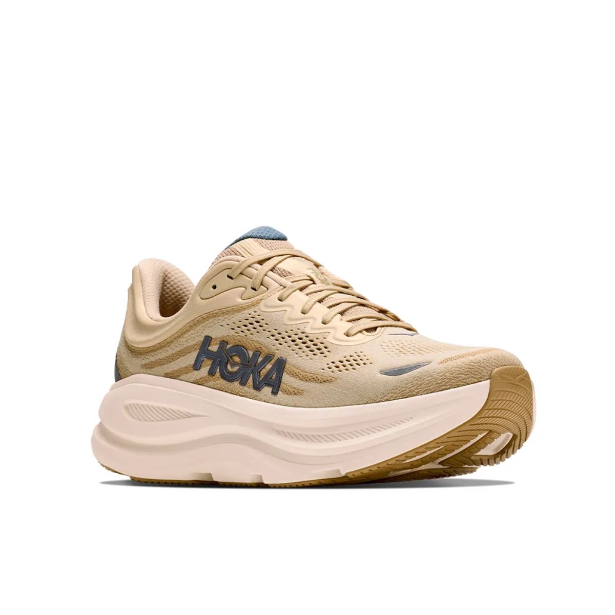 Tênis Hoka Bondi 9 Masculino Bege