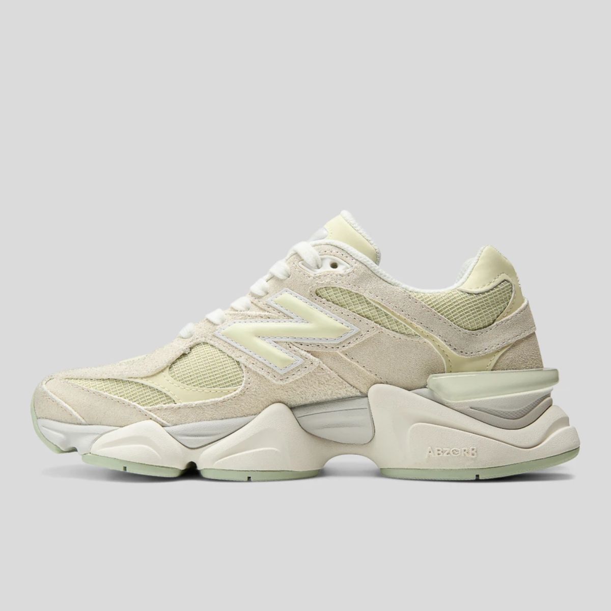 Tênis New Balance 9060 Pistachio Butter Angora