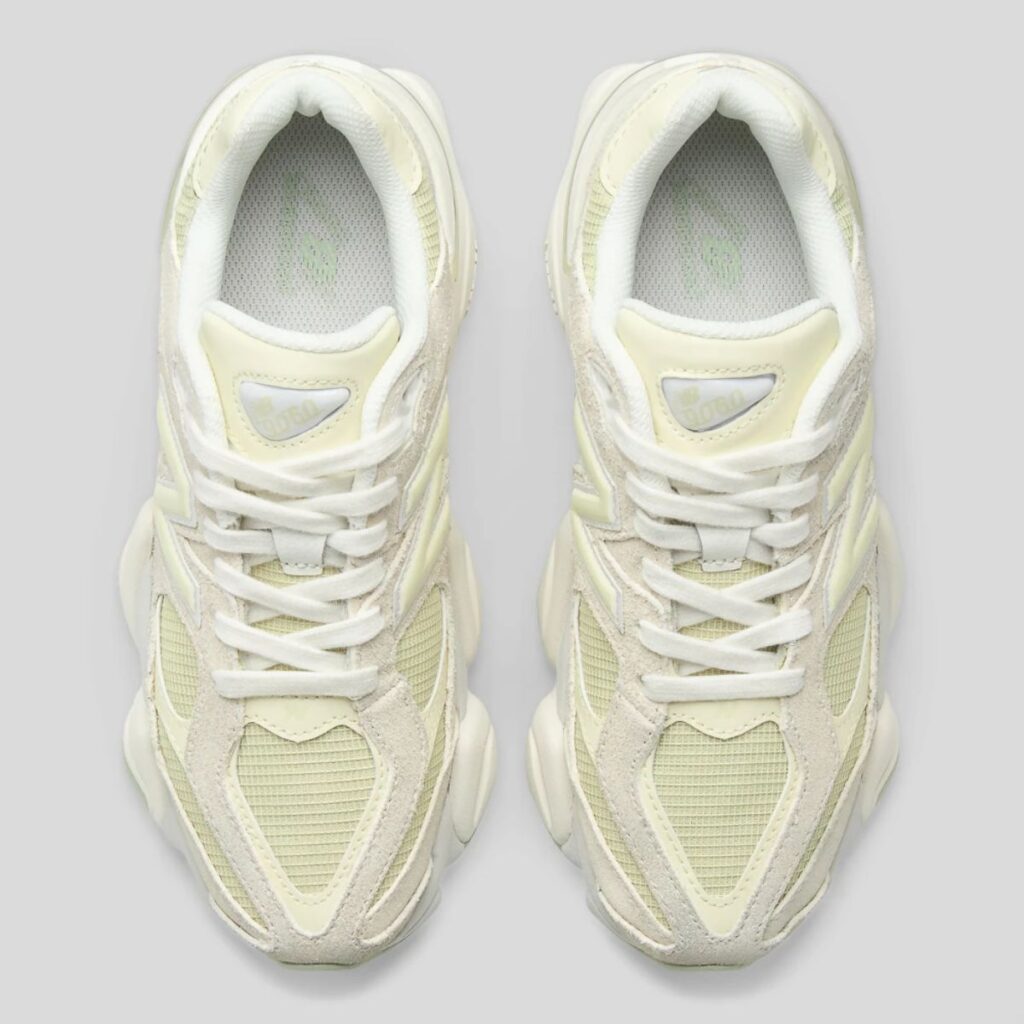 Tênis New Balance 9060 Pistachio Butter Angora
