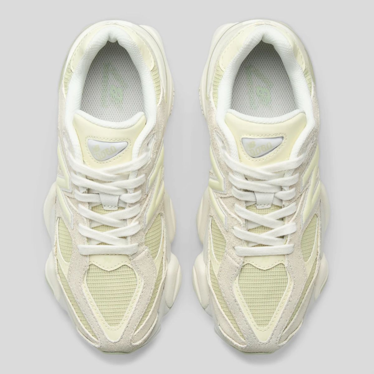 Tênis New Balance 9060 Pistachio Butter Angora