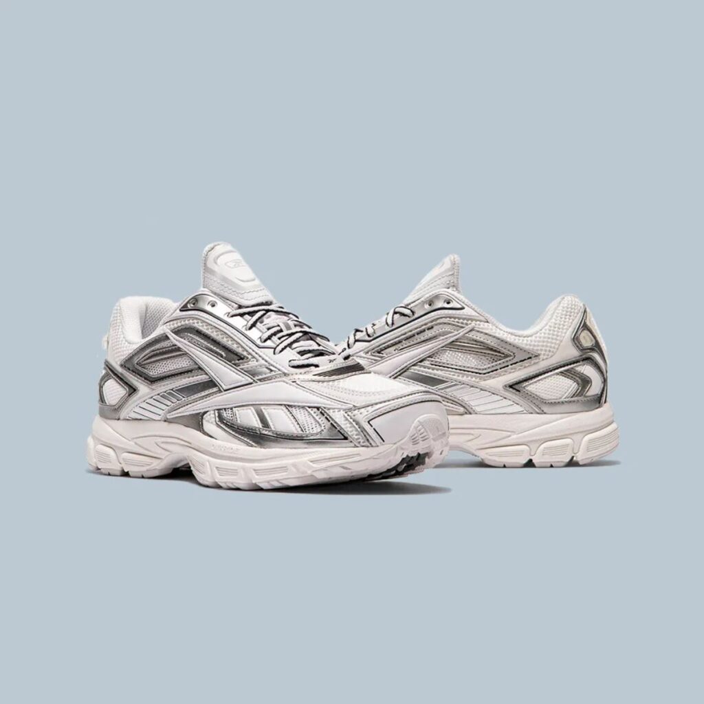 Tênis Reebok Premier Road Ultra Metalic "White Silver" Unissex