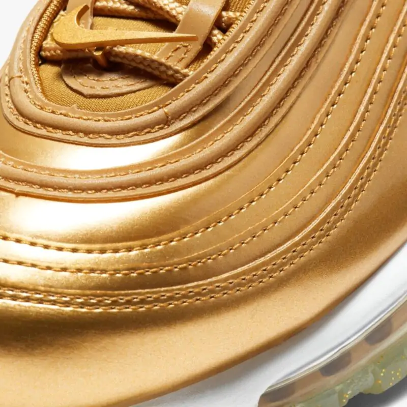 Nike Air Max 97 &Quot;Metallic Gold&Quot; Feminino - Imagem 7