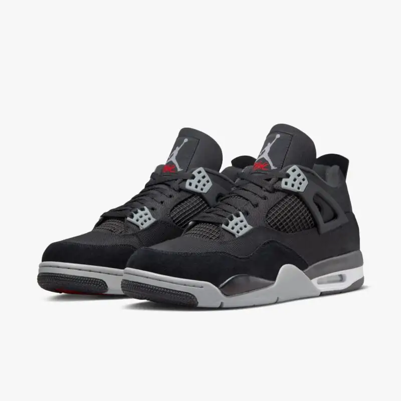 Air Jordan 4 Retro Se &Quot;Black Canvas&Quot;
