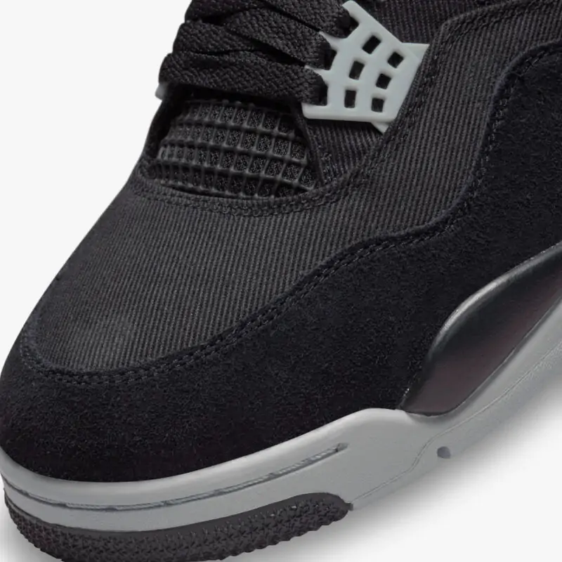 Air Jordan 4 Retro Se &Quot;Black Canvas&Quot; - Imagem 5