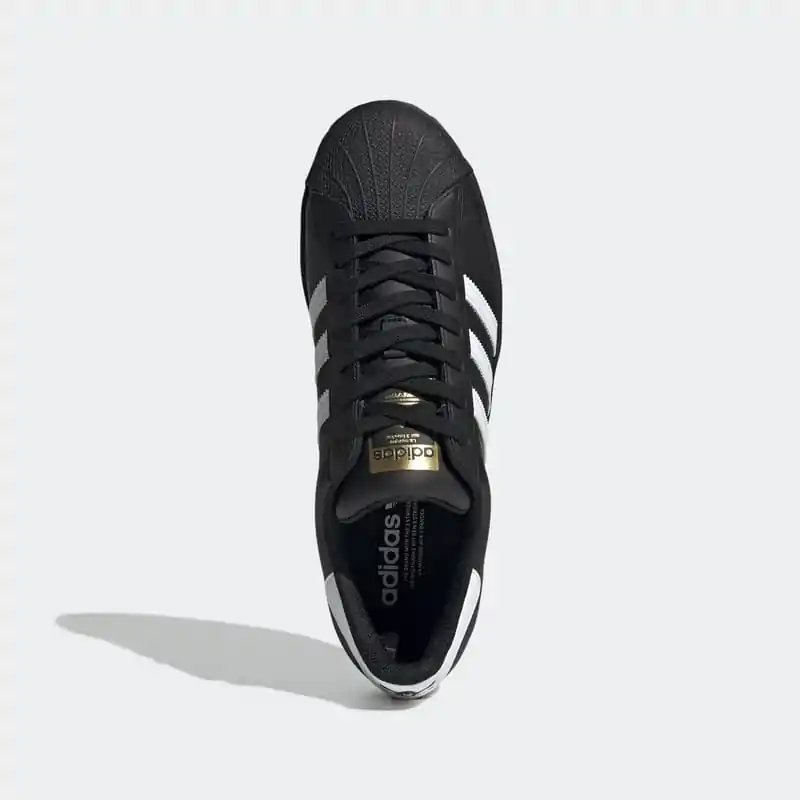 Adidas Superstar &Quot;Core Black Cloud White Gold&Quot; - Imagem 7