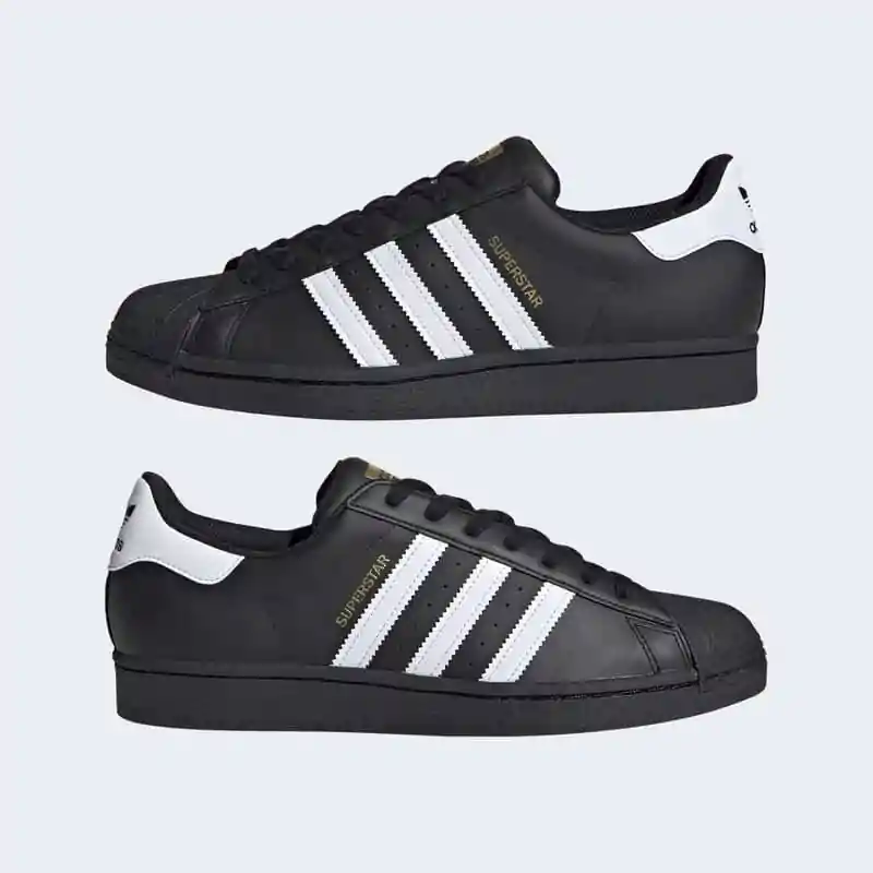 Adidas Superstar &Quot;Core Black Cloud White Gold&Quot; - Imagem 4