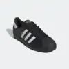 Adidas Superstar "Core Black Cloud White Gold" - Imagem 6