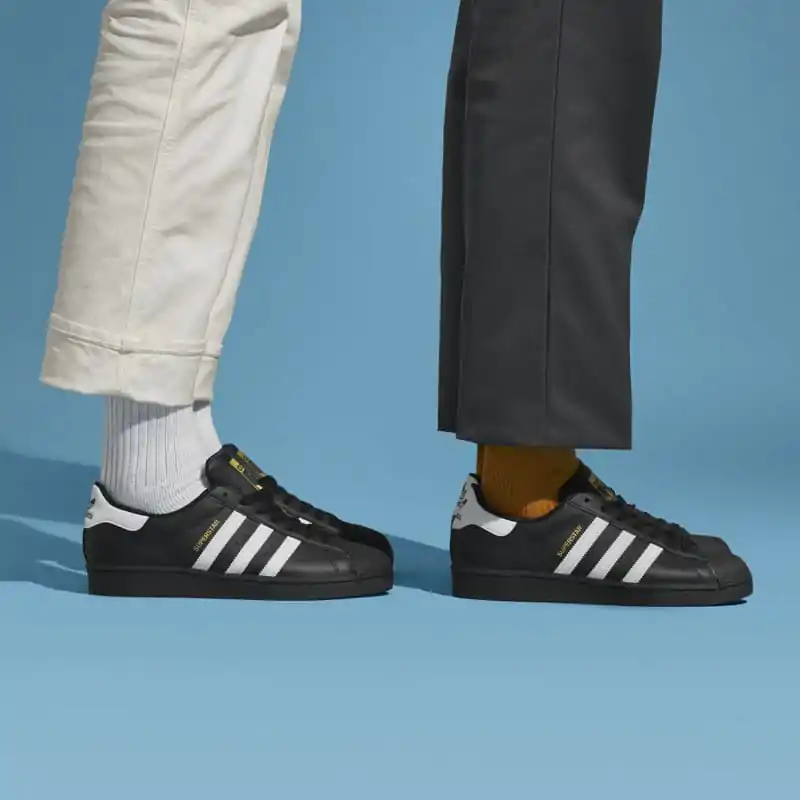 Adidas Superstar &Quot;Core Black Cloud White Gold&Quot; - Imagem 11
