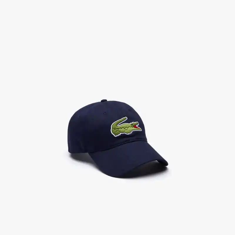 Boné Lacoste Big Croc Azul - Image 3