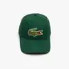 Boné Lacoste Big Croc Verde - Imagem 3
