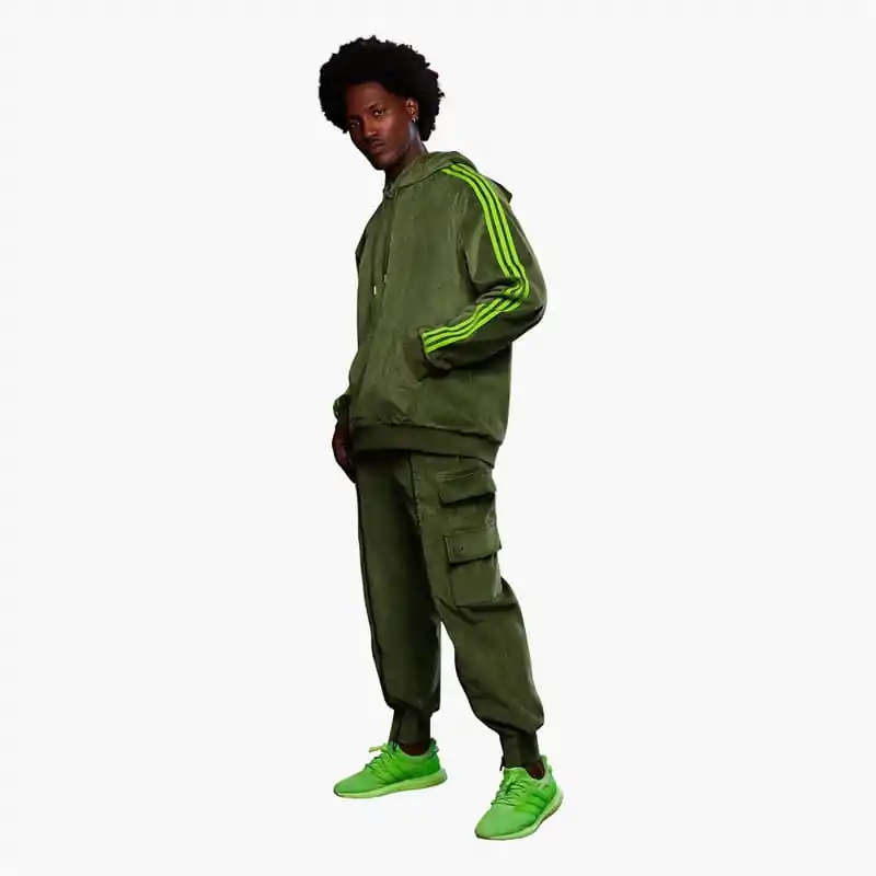 Calça Adidas Ivy Park Halls of Ivy Corduroy Zipper Unissex