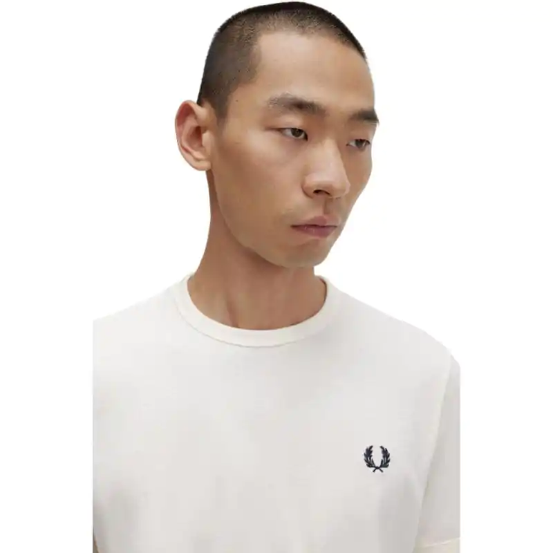 Camiseta Fred Perry Ringer Masculino - Imagem 4