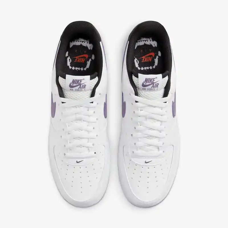 Nike Air Force 1 '07 &Quot;Hoops White Canyon Purple&Quot; - Imagem 4