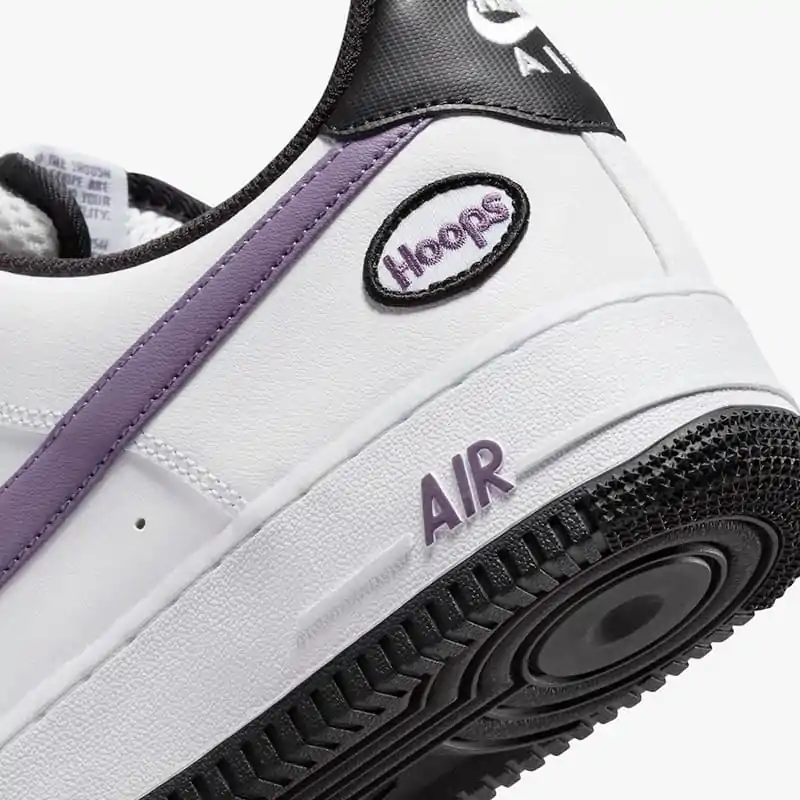 Nike Air Force 1 '07 &Quot;Hoops White Canyon Purple&Quot; - Imagem 7