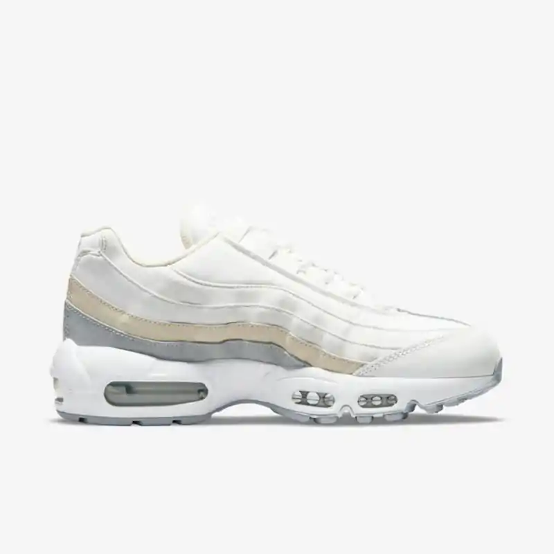 Nike Air Max 95 "White Beige Grey" Feminino - Imagem 3