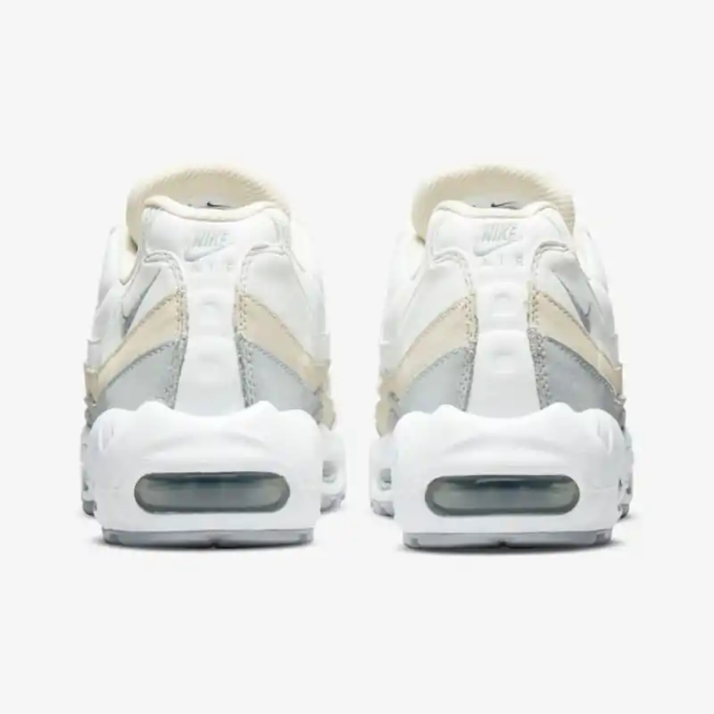 Nike Air Max 95 "White Beige Grey" Feminino - Imagem 4