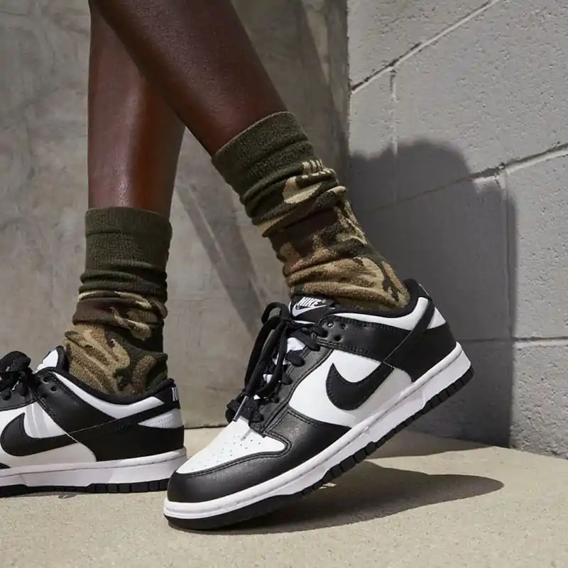 Nike Dunk Low Next Nature &Quot;Black-White&Quot; - Imagem 7