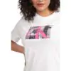 Vestido Calvin Klein Jeans Floral Branco Feminino - Image 2