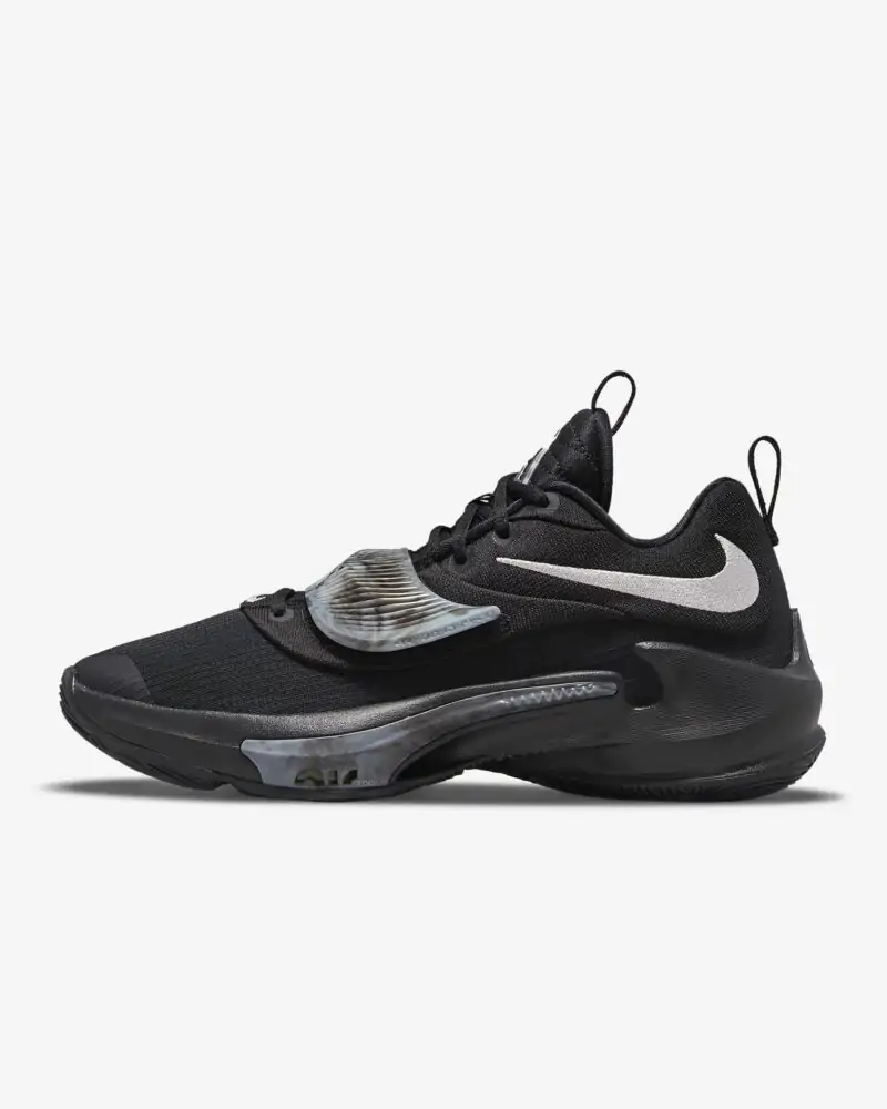 Nike Zoom Freak 3 Black Wolf Grey Masculino - Imagem 2