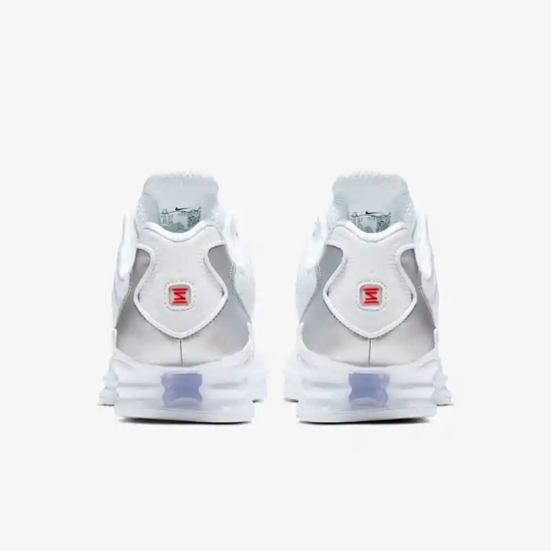 Nike Shox Tl &Quot;White Metallic Silver Max Orange&Quot; - Imagem 5