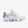 Nike Shox Tl "White Metallic Silver Max Orange" - Imagem 2