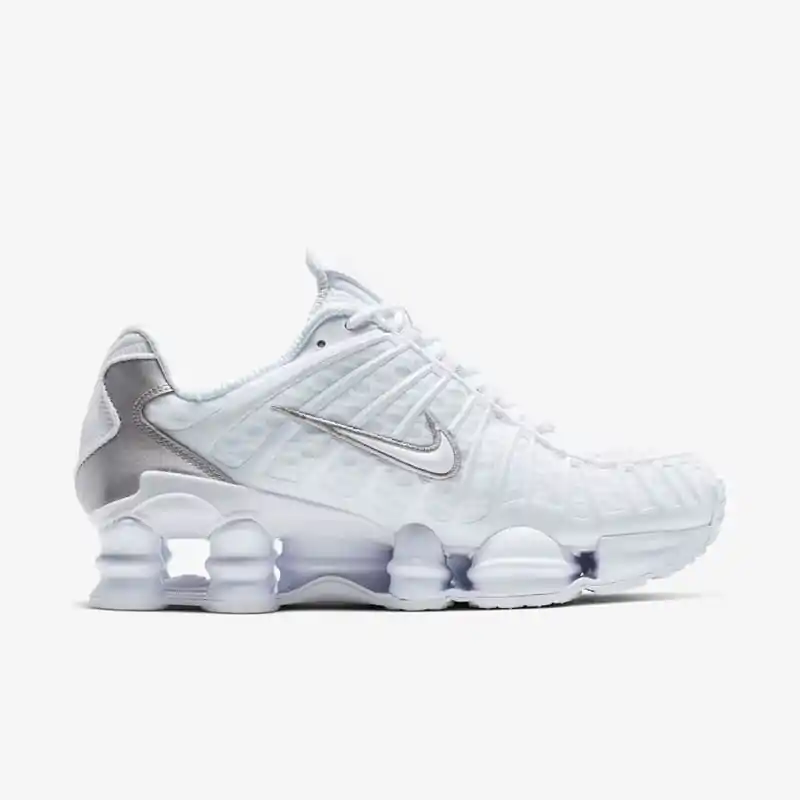 Nike Shox Tl &Quot;White Metallic Silver Max Orange&Quot; - Imagem 2